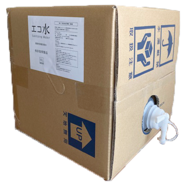 エコ水 20L QBテナー 500ppm